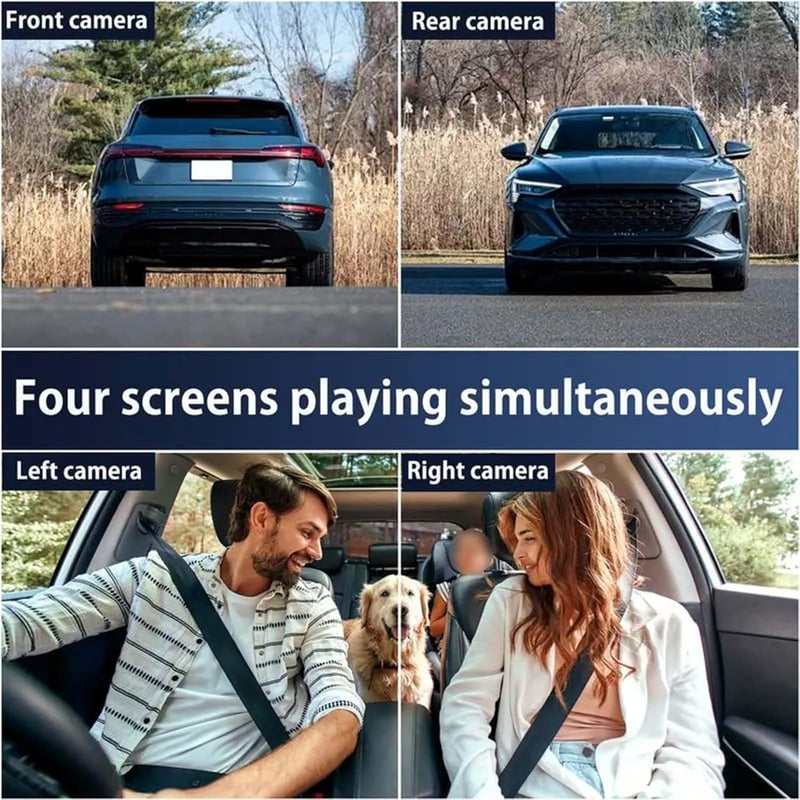 Zeltarium® Full View Car Dashcam System