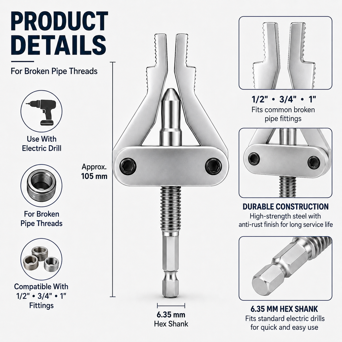 Zeltarium™ Broken Pipe Extractor