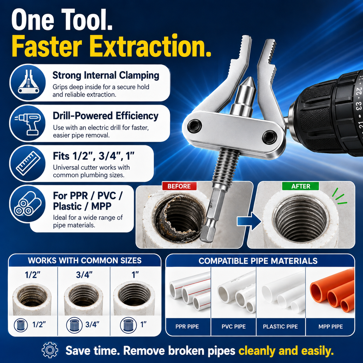 Zeltarium™ Broken Pipe Extractor