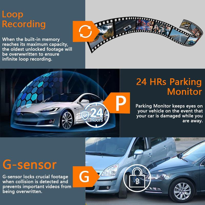 Zeltarium® Full View Car Dashcam System
