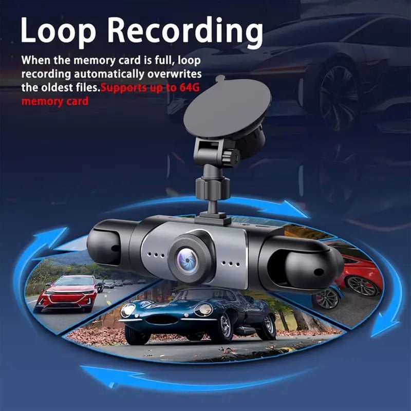 Zeltarium® Full View Car Dashcam System