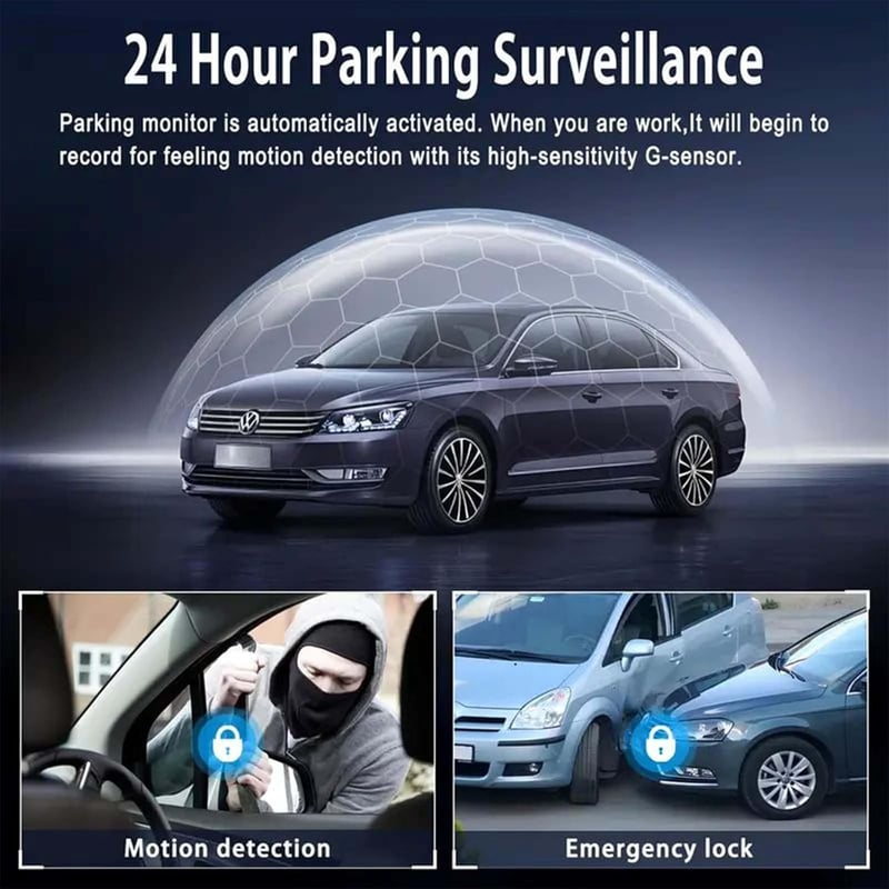 Zeltarium® Full View Car Dashcam System